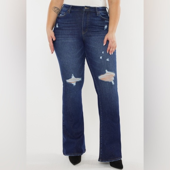 COPY - KanCan Plus Flare Jeans Nwt - Picture 1 of 3